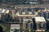 Luftbild JOHANNESBURG - Gebäudecomplex des Kingsway Campus der ...