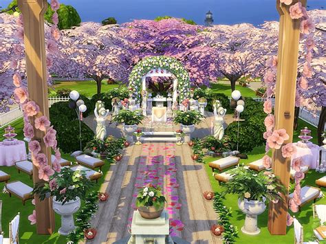 Best Custom Wedding Venue Lots For The Sims 4 Fandomspot