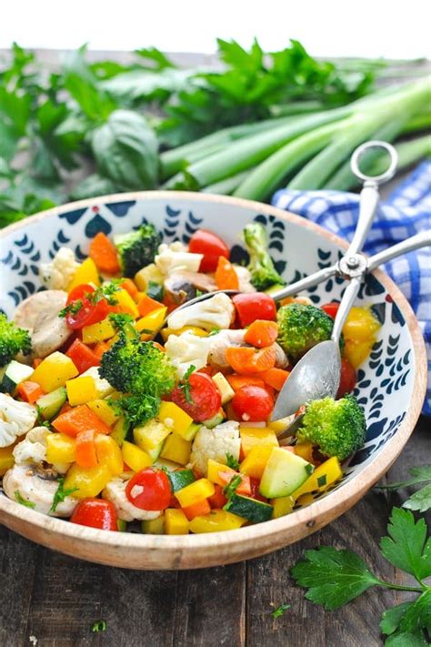 Marinated Vegetable Salad The Seasoned Mom Recipe Marinated