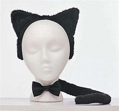 Black Cat Ears And Tail Set Baums Dancewear