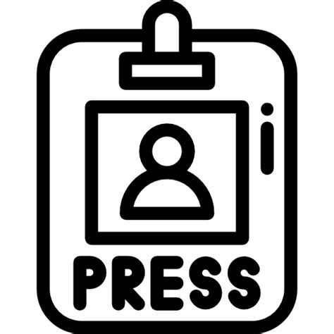 Press Pass Free Communications Icons