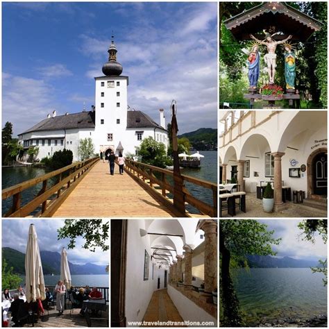 Gmunden Schloss Ort An Island In The Traunsee Lake