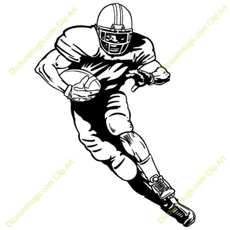 Football Player Clipart Free Clip Art Library