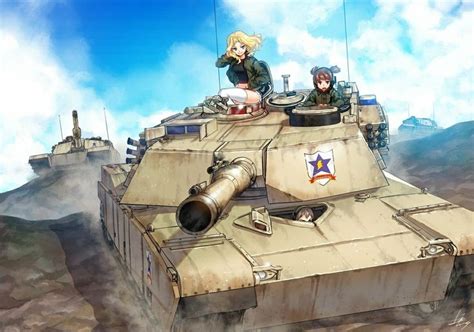 Girls Und Panzer M1 Abrams Girls Und Panzer Anime Manga Girl 및