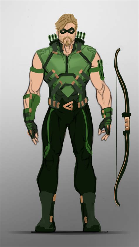 Green Arrow Emerald Archer I Wanted To Do Something A Bit More