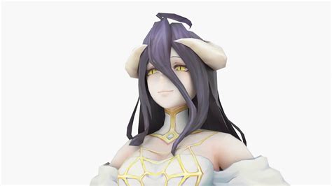 Albedo Overlord Free 3d Model By Ilham45