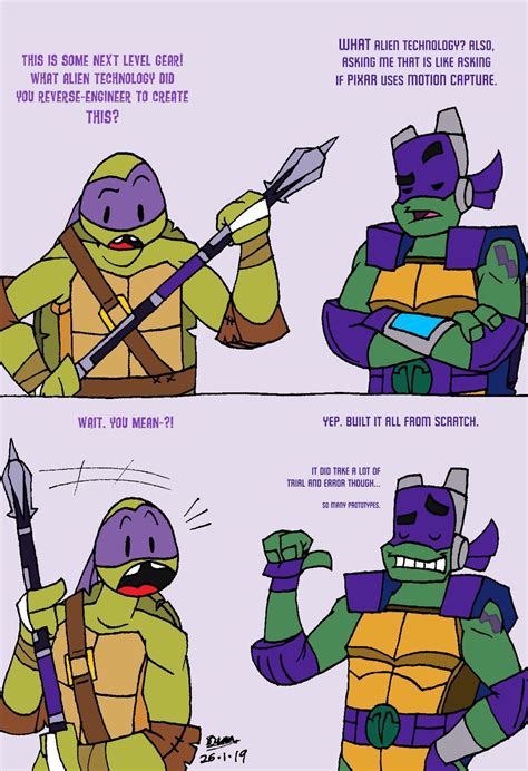 Two Donnies One Staff By Tmntsam On Deviantart In Teenage