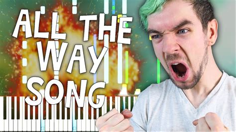 All The Way Jacksepticeye Song By Schmoyoho Synthesia