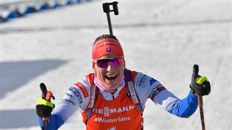Biathlon Olympiasiegerin Kuzmina Beendet Karriere Bildde