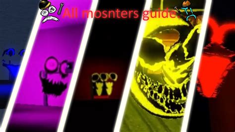 Interminable Rooms All Monsters Guide Youtube