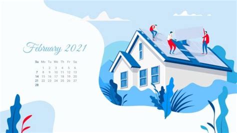Desktop January 2021 Calendar Wallpaper Enwallpaper