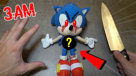 Whats Inside Cutting Open Sonicexe Doll At 3am Alive Haunted