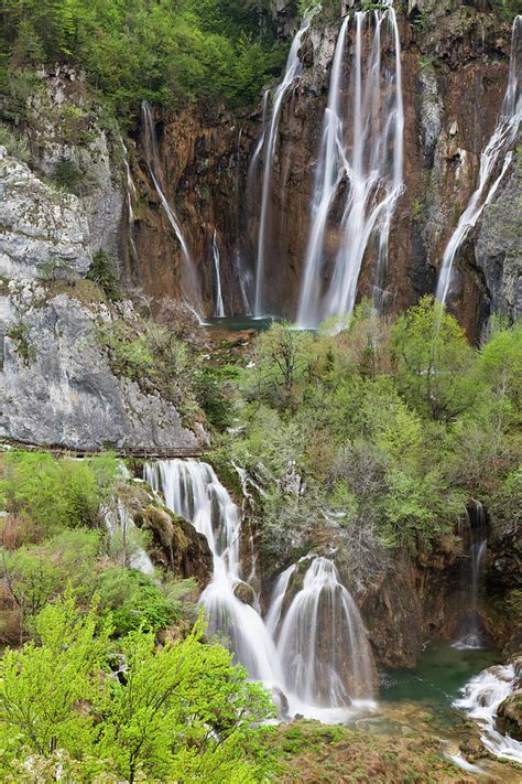 The Plitvice Lakes In The National Park Photograph By Martin Zwick