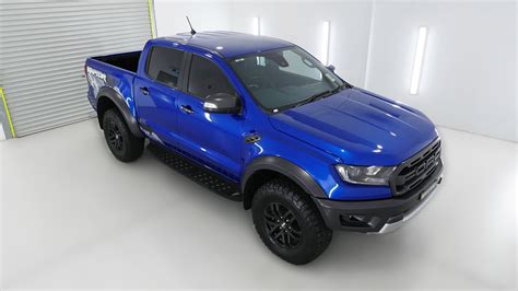 Ford Ranger Raptor Blue Lightning 4x4 Auto Utility 16533 Youtube