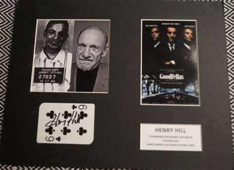 Goodfellas The Real Henry Hill Henry Hill Hand Signed Catawiki