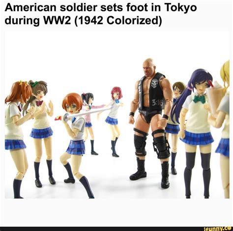 American Soldier Sets Foot In Tokyo During Ww2 1942 Colorized Ifunny