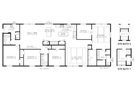 Manufactured Homes Floor Plans Manufactured Homes For Sale Modular