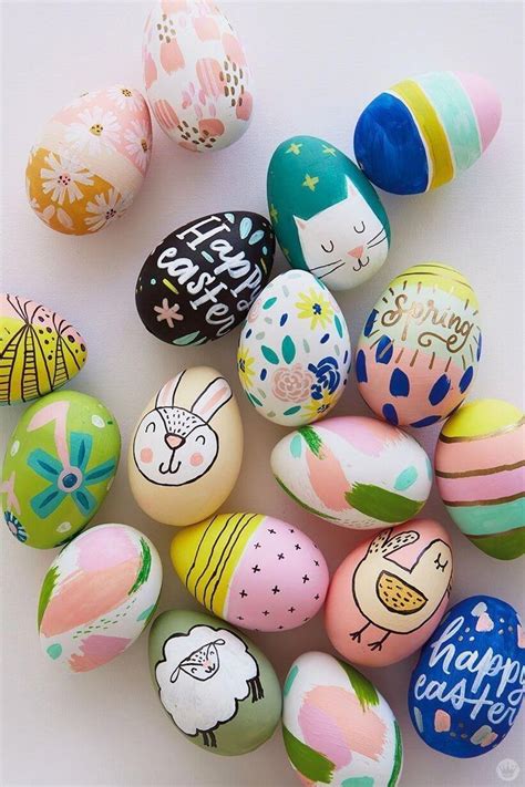 30 Creative Ways To Paint Easter Eggs Koees Blog In 2020 Easter