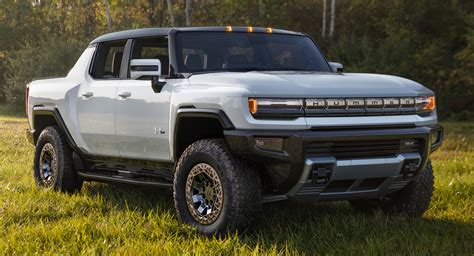 Front and rear independent suspension. First Production 2022 GMC Hummer EV Heading To Barrett ...