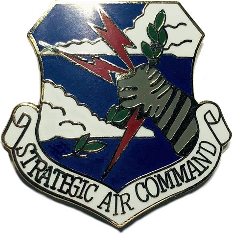 Us Air Force Strategic Air Command Sac Hat Pin Clothing