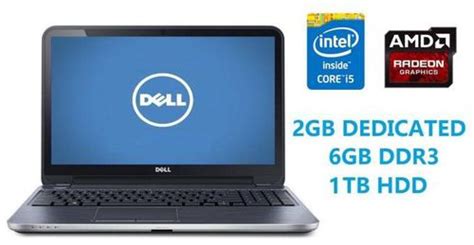سعر ومواصفات Dell Inspiron 15r 5537 Laptop Intel Core I5 4200u 4th
