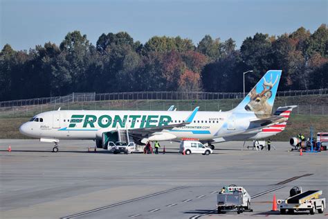 Frontier Airlines A320 Airlines Frontier Clt