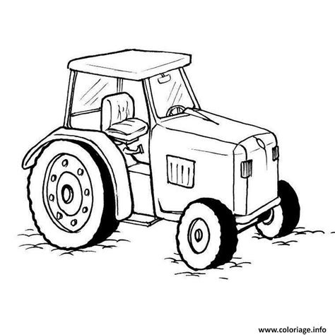 Coloriage Tracteur Claas Dessin Tracteur Imprimer
