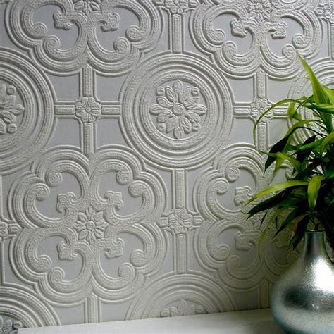 Embossed Paintable Wallpaper Improvements Catalog Paintable