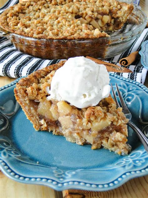 Apple Crisp Pie Heather S Homemade Kitchen