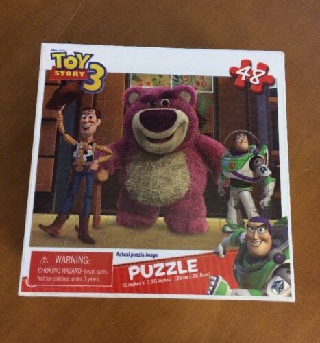 Disney Toy Story 3 48 Piece Puzzle Woody Buzz Lotso 47754246551 Ebay