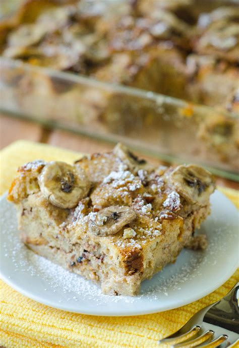 Cut banana, add to mixture and add your caramel bits to mixture. Banana Bread Pudding