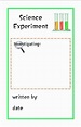 Science Experiment Worksheet Template - Free Printable Science Report ...
