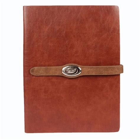 Perfect Bound A5 Hard Cover Brown Leather Diary At Rs 105 In New Delhi