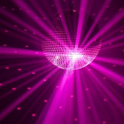 Purple Party Background Glass Mirror Party Lights Purple Party
