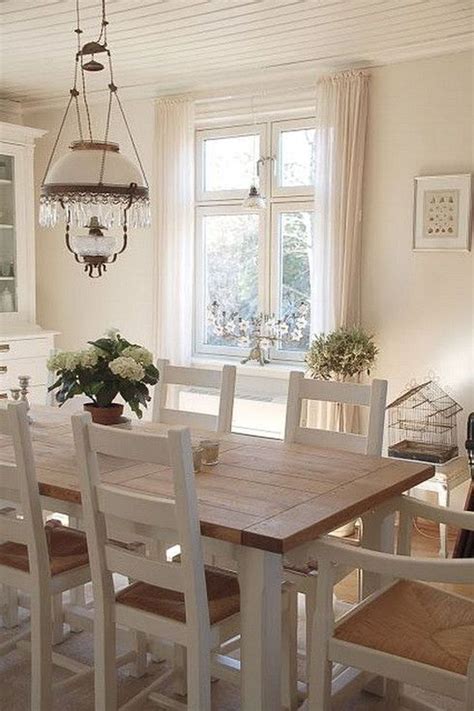 47 Cozy Country Dining Room Decorating Ideas Homyfeed Country