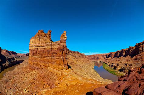 Overview Of The Loop Colorado River Canyonlands National Park Utah