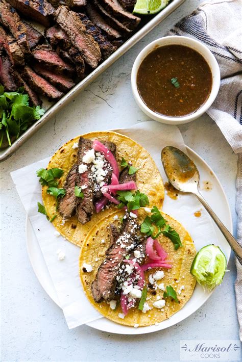 Carne Asada Tacossirloin Steak Tacos Marisol Cooks