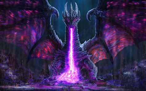 Awesome Purple Dragon Wallpapers Top Free Awesome Purple Dragon