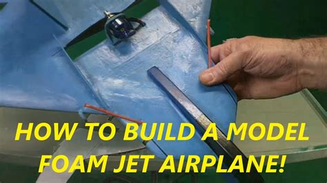 How To Build Custom Rc Foam Jet Airplane Review Youtube