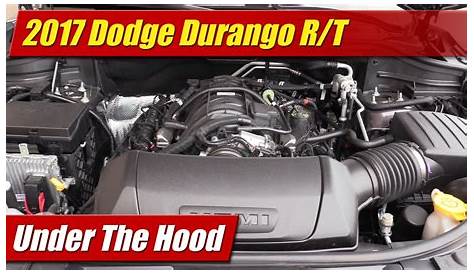 Under The Hood: 2017 Dodge Durango R/T - YouTube