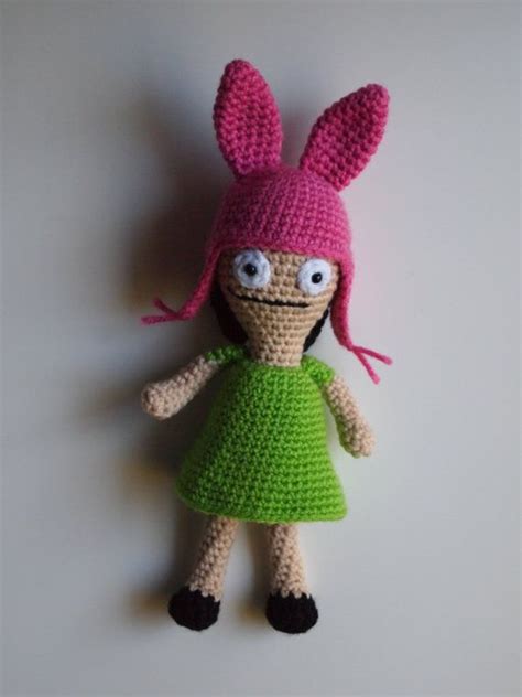 04.09.2014 · sew a louise belcher / bob's burgers hat : Louise Belcher Crochet Amigurumi Doll Bobs Burgers Fan Art | Etsy | Amigurumi doll, Crochet ...