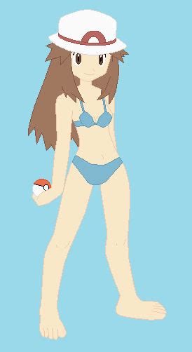 Pokemon Leaf Bikini By Dinalfos5 On Deviantart
