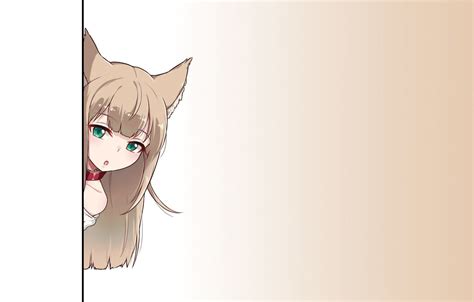 Anime Fox Girl Shy Wallpapers Wallpaper Cave