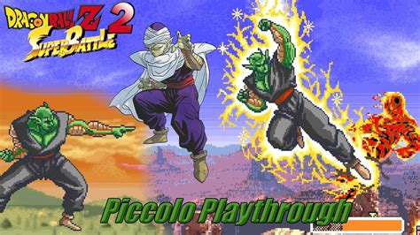 Dragon Ball Z 2 Super Battle Arcade Piccolo Playthrough Youtube