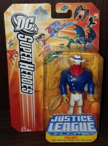 Vigilante Justice League Unlimited Dc Universe Mattel Figure Boxed
