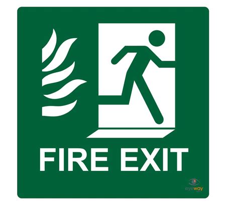 Fire Signs Signs Notices And Barriers Hygiene And Safety Catering