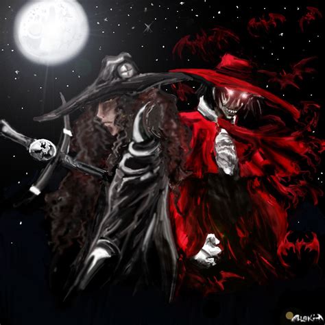 Composite Vampire Hunter D And Dracula Vs Composite Abraham Van