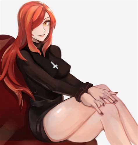 Pow3776 Parasoul Skullgirls Skullgirls Hands Together Highres