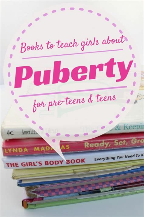 Puberty Books For Girls Pre Teens And Teens Puberty Books For Girls