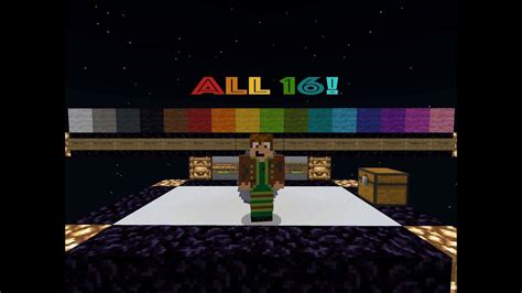 I Found All 16 Wool Blocks Abstraction Minecon Earth 2 Minecraft